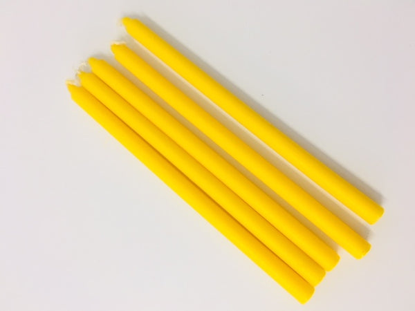 Yellow Praying Candles  x 7