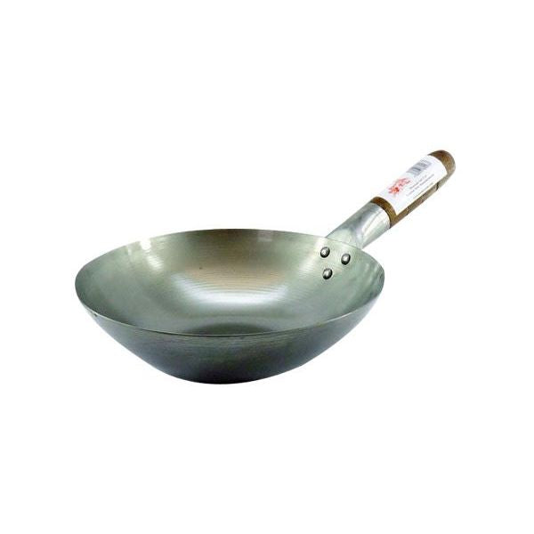 Wok - Flat Bottom  12