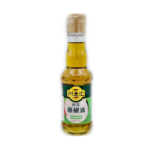 Green Sichuan Peppercorn Oil  210ml Best Before 04/06/25