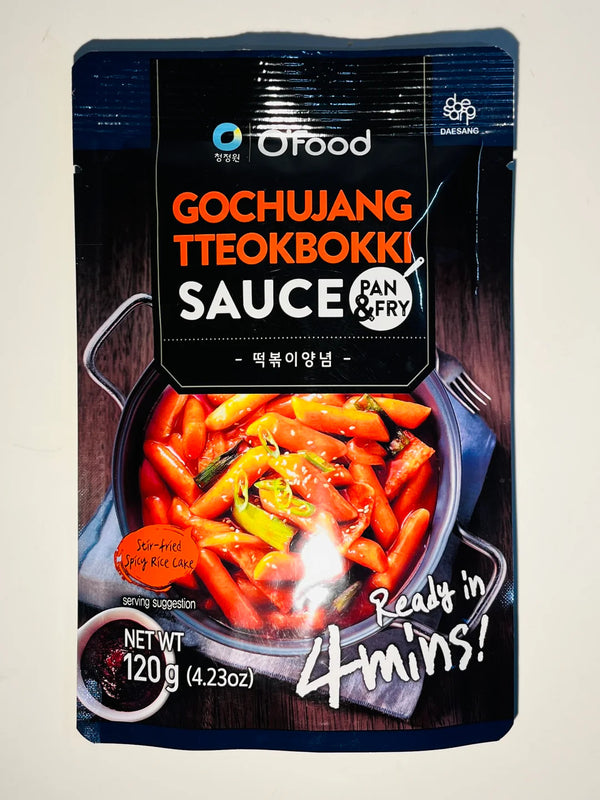 Gochujang Tteokbokki Sauce (Stir-fried) 120g Best Before 28/07/25