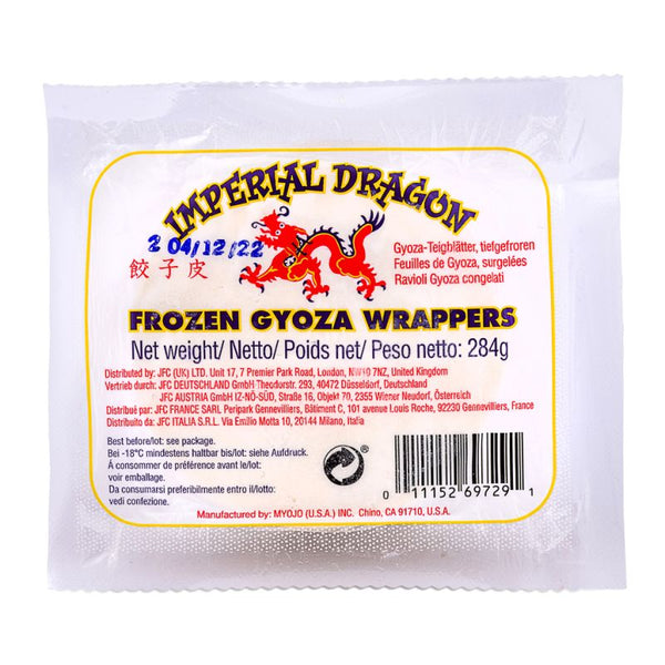 Gyoza Skin 284g (Frozen) PLEASE CHOOSE A.M. DELIVERY ONLY