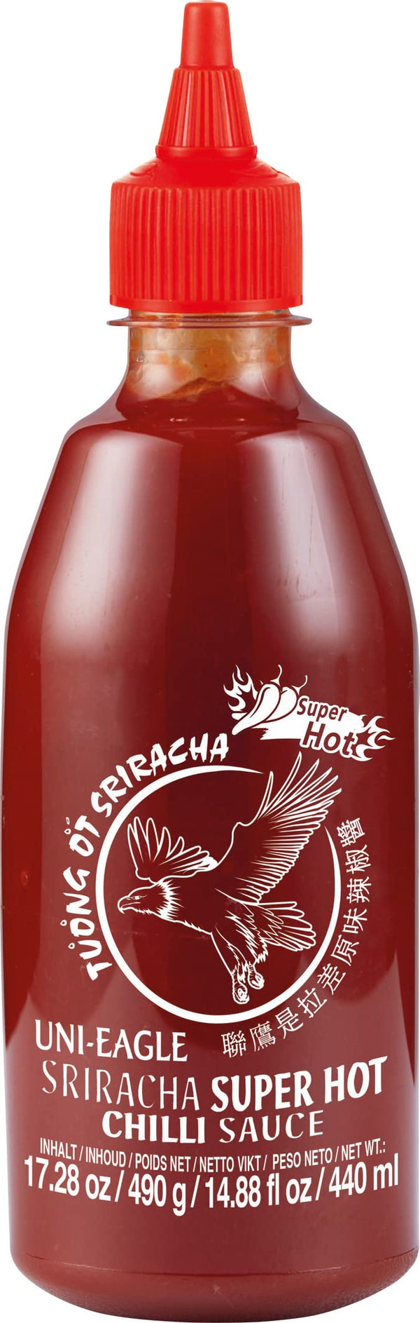 Sriracha Super Hot Chilli Sauce 440ml