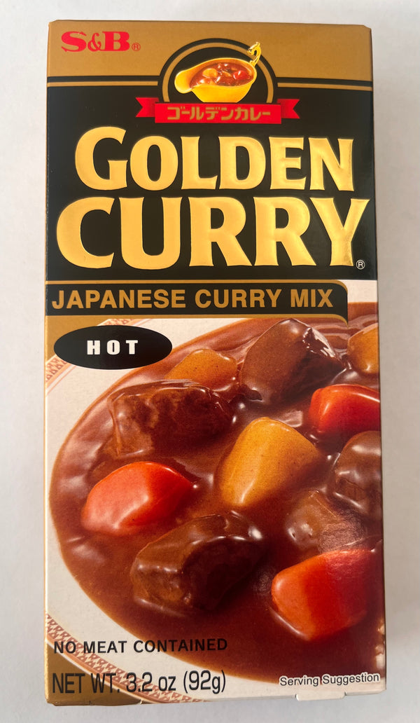 Golden Curry Roux Hot 92g