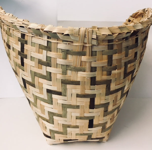 Sticky Rice Bamboo Basket For Glutinous Rice M 24cm (Huad)