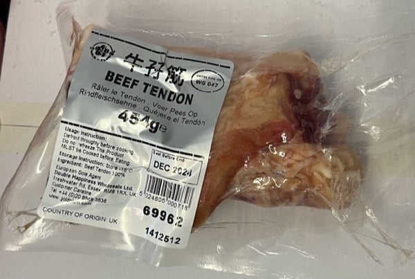 Beef Tendon 454g (Frozen) PLEASE CHOOSE A.M. DELIVERY ONLY