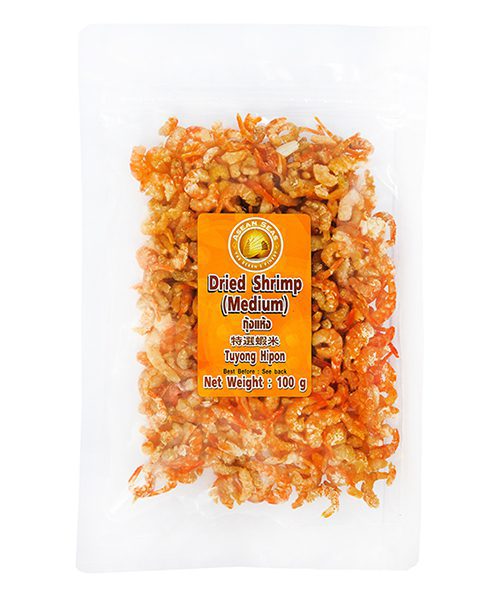 Dried Shrimp - M 100g (AS)  (Frozen) PLEASE CHOOSE A.M. DELIVERY ONLY