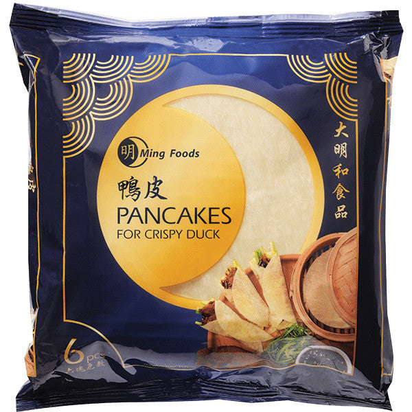 Crispy Duck Pancakes 6  x 10 pack (Frozen)  PLEASE CHOOSE A.M. DELIVERY ONLY