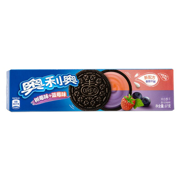 Oreo Cookies Snack - Blueberry & Raspberry Flavour 97g