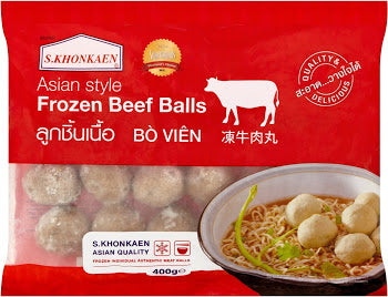 Beef  Ball 400g (Frozen) PLEASE CHOOSE AM DELIVERY ONLY