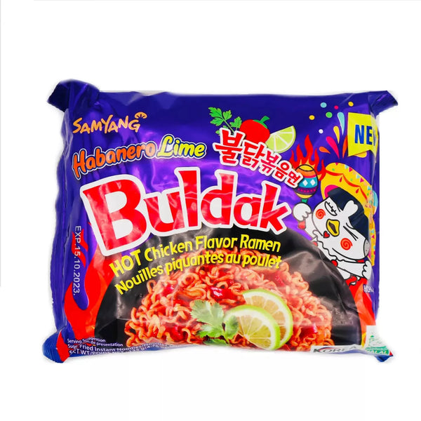 Buldak Hot Chicken Ramyun -Habanero & Lime 140g