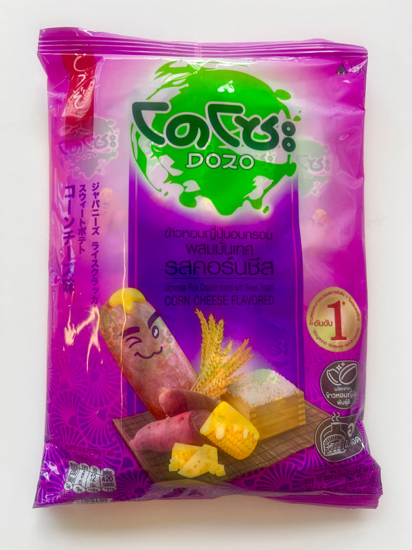 Japanese Rice Cracker Snack Corn Cheese Flavour 56g