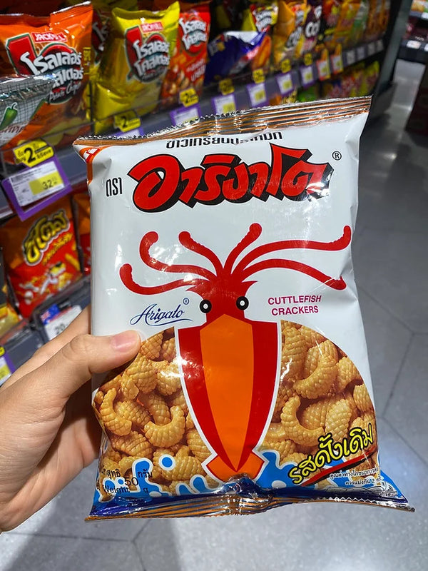 Cuttlefish Cracker Snack 65g.