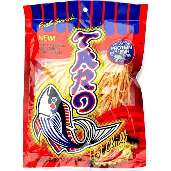 Fish Snack - Hot Chilli Flavour 52g