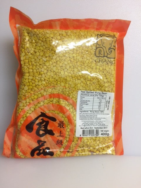 Peeled Split Mung Bean 400g