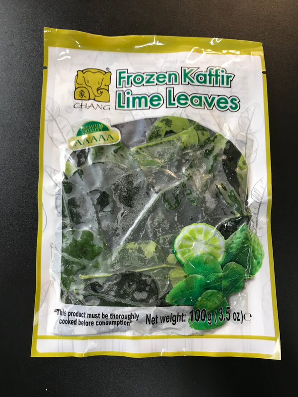 Kaffir Lime Leaves 100g (Frozen) PLEASE CHOOSE A.M. DELIVERY ONLY