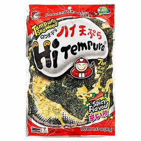 Tempura Seaweed Snack Spicy Flavour 40g
