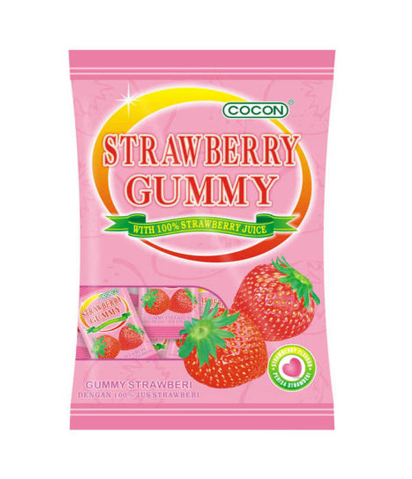 Strawberry Gummy Snack 100g (S)