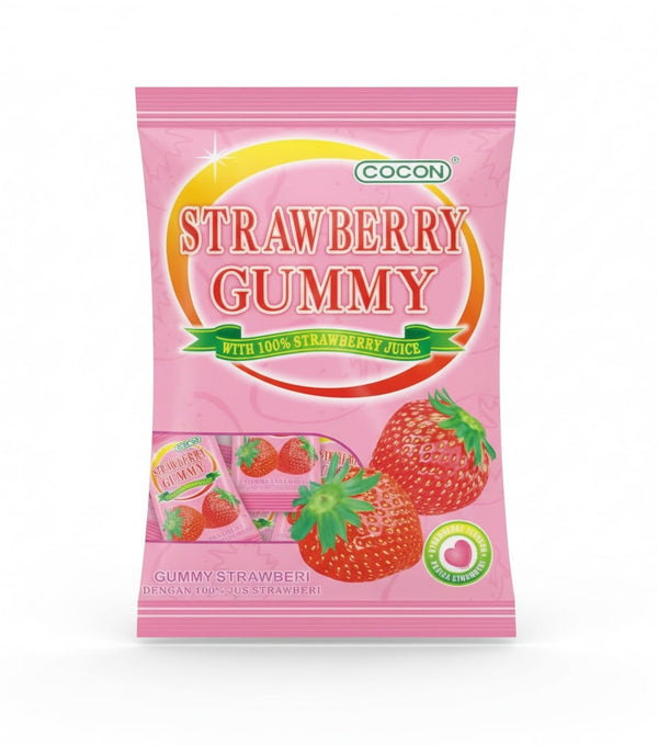 Strawberry Gummy Snack 100g (S) Best Before 17/01/26