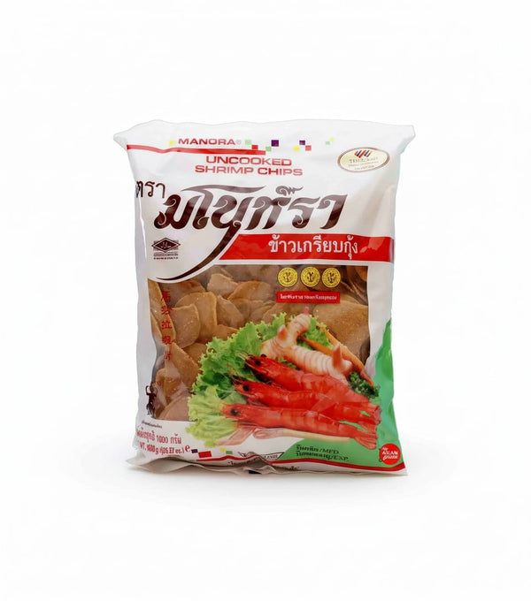 Uncooked Shrimp Chips Snack (Prawn Crackers) 500g