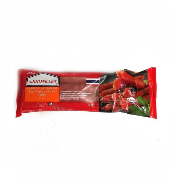 Chinese Style Sausage -Lap Chong กุนเชียง 360g (Frozen)  PLEASE CHOOSE A.M. DELIVERY ONLY
