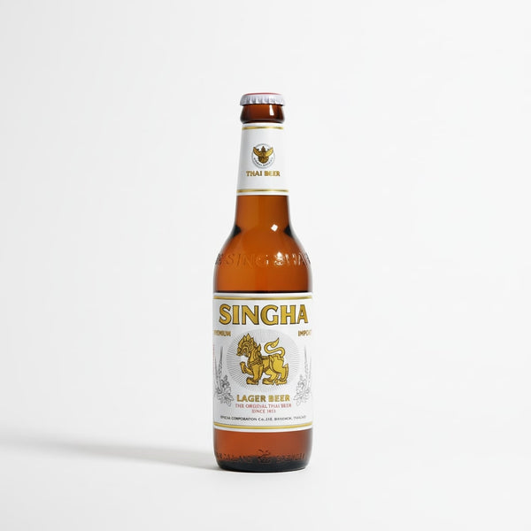 Thai Singha Beer Bottle 330ml