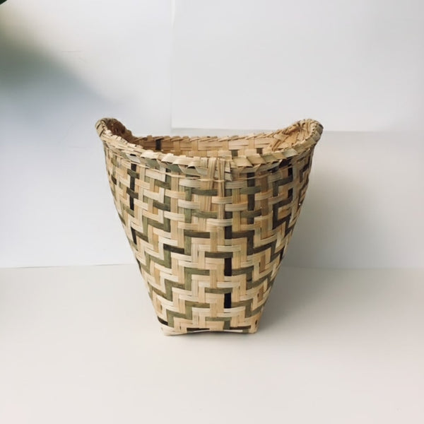 Sticky Rice Bamboo Basket For Glutinous Rice M 24cm (Huad)