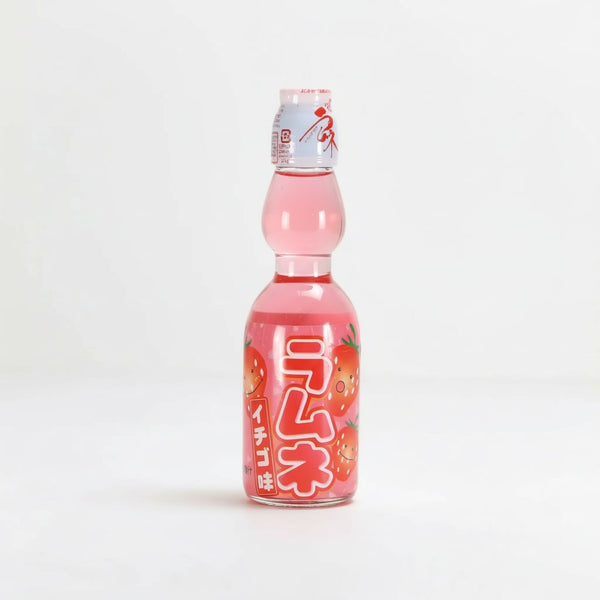 Hata Kosen Ramune  Strawberry Drink 200ml
