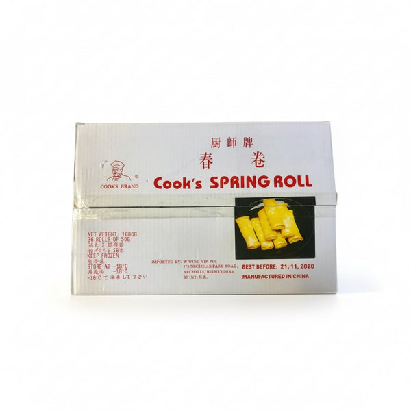 Vegetable Spring Roll (36 x 50g) (Frozen)  PLEASE CHOOSE A.M. DELIVERY ONLY