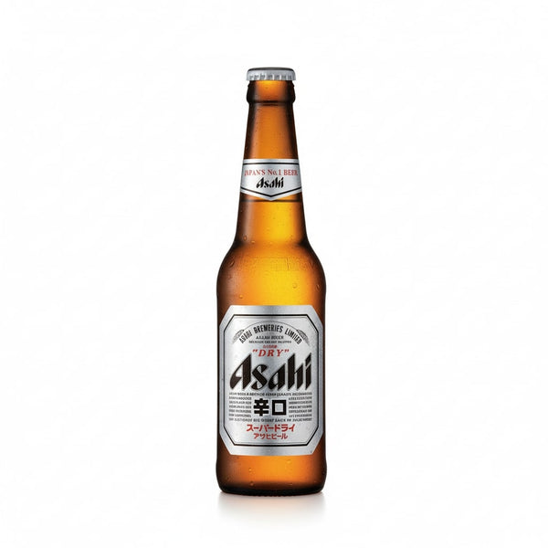 Japanese Asahi Beer Bottle 330ml BEST BEFORE 31/03/2022
