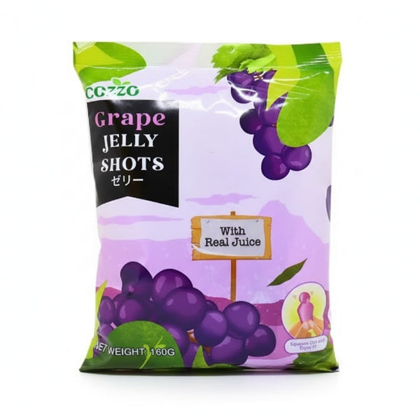 Grape Jelly Shots Snack 160g