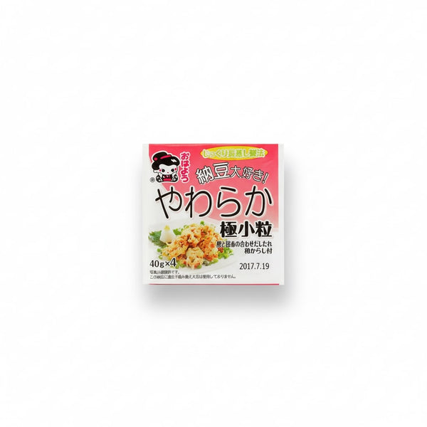Fermented Soy Bean Kotsubu Mini Natto 40g (4 pc)  (Frozen)  PLEASE CHOOSE A.M. DELIVERY ONLY
