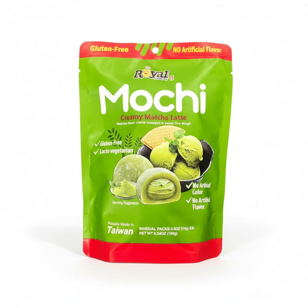 Creamy Matcha Latte Mochi Snack 180g