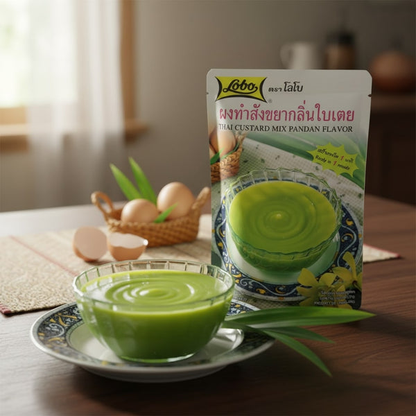 Thai Custard Pandan Flavour 120g