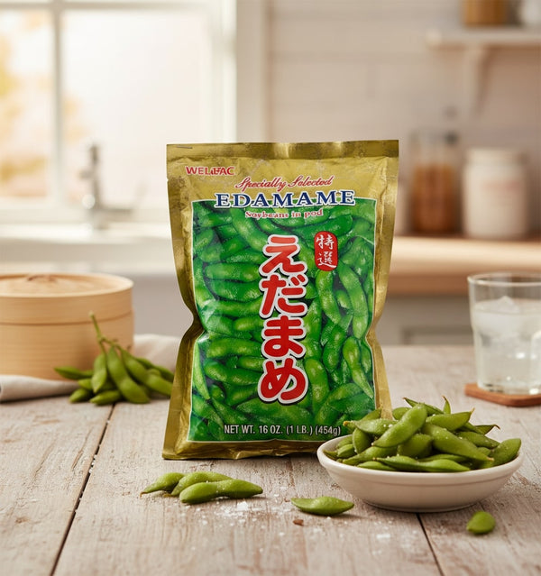 Edamame  454g ( Frozen)  PLEASE CHOOSE A.M. DELIVERY ONLY