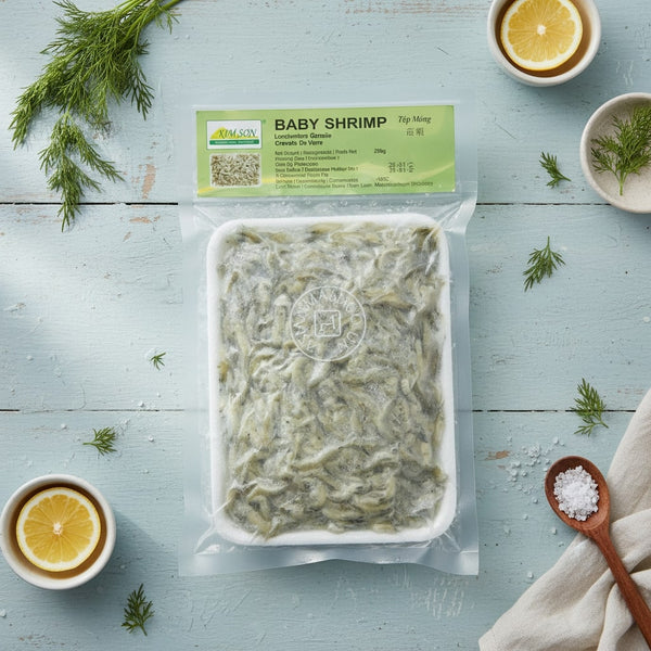 Baby Shrimp 250g (Frozen)  PLEASE CHOOSE A.M. DELIVERY ONLY