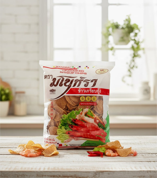 Uncooked Shrimp Chips Snack (Prawn Crackers) 500g