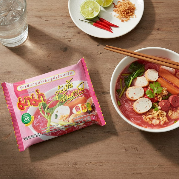 Instant Noodles - Mung Bean Vermicelli Yentafo Flavour 40g