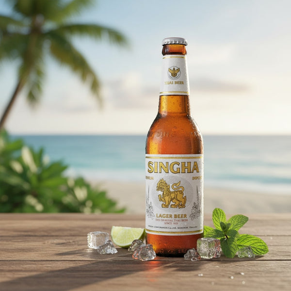 Thai Singha Beer Bottle 330ml