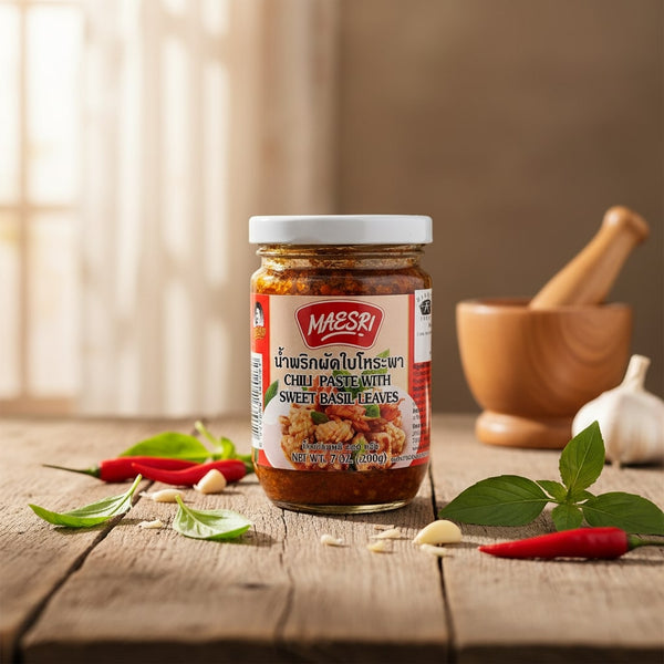 Chilli Paste with Sweet Basil 200g