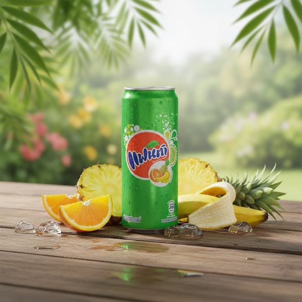 Green Soda Drink 325ml (Fanta Green)