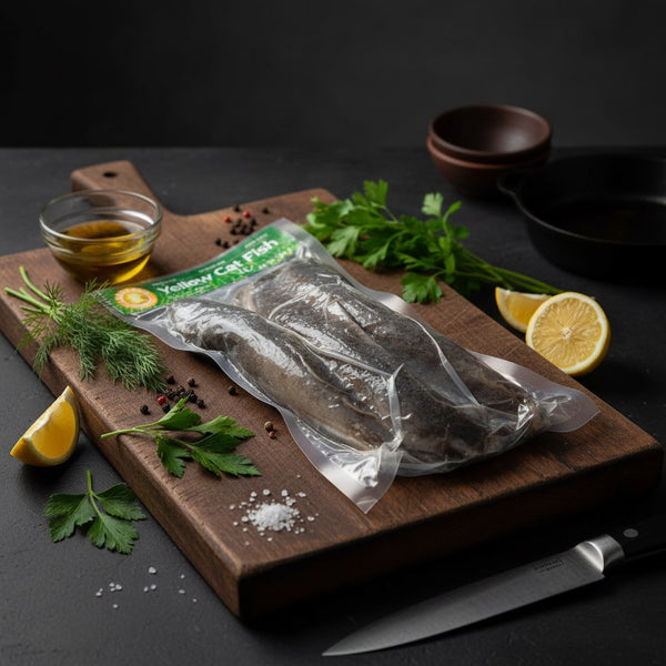 Yellow Cat Fish Frozen 900g (Frozen)  PLEASE CHOOSE A.M. DELIVERY ONLY