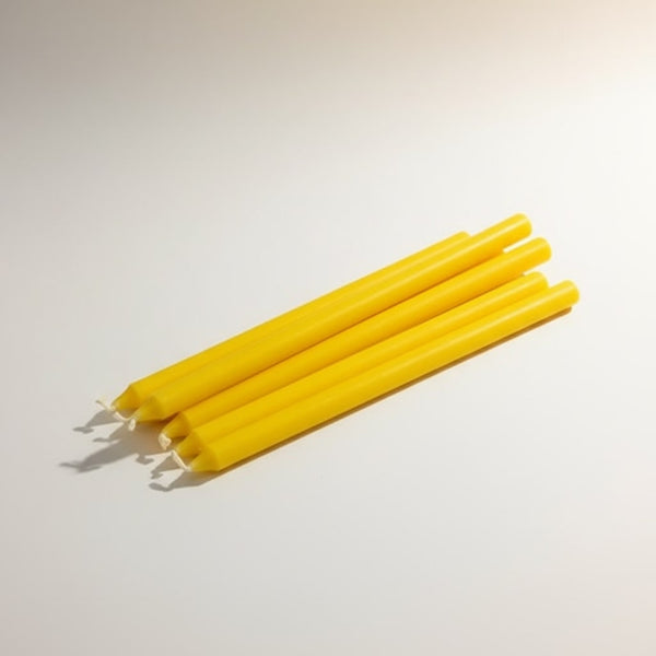 Yellow Praying Candles  x 7