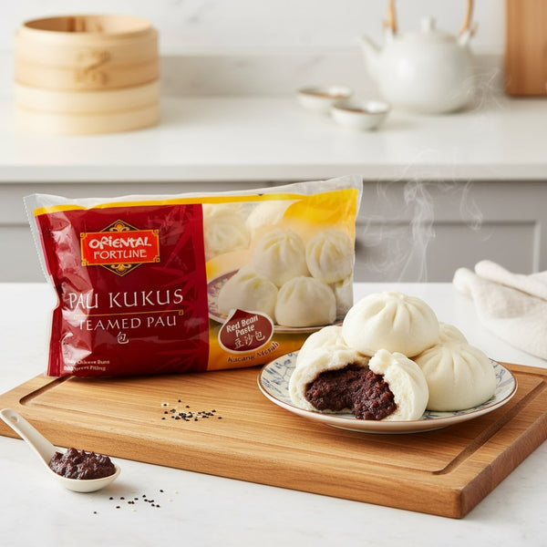 Pau Bun Red Bean 360g (Frozen)  PLEASE CHOOSE A.M. DELIVERY ONLY
