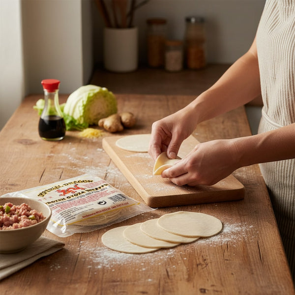 Gyoza Skin 284g (Frozen) PLEASE CHOOSE A.M. DELIVERY ONLY