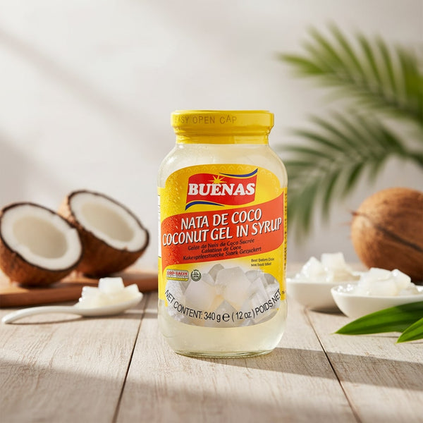 Nata De Coco Coconut Gel In Syrup 340g