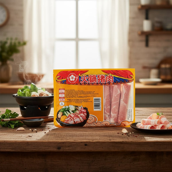 Hand Rolled Sliced Pork 400g (Frozen)  PLEASE CHOOSE A.M. DELIVERY ONLY