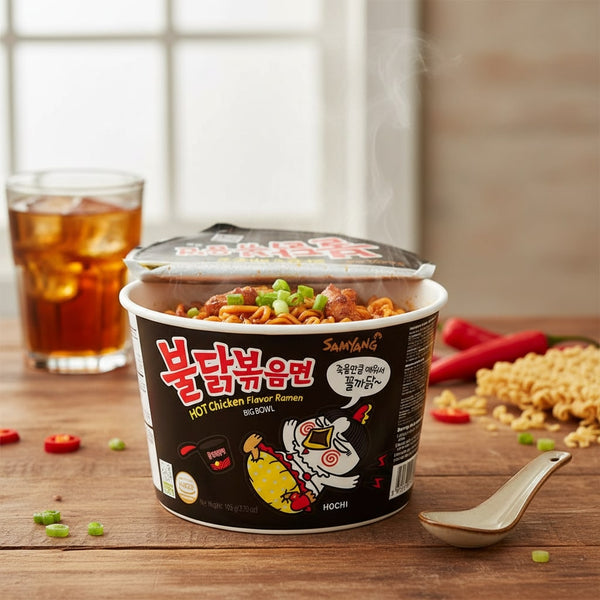Instant Noodle - Hot chicken Flavour Ramen Big Bowl 105g