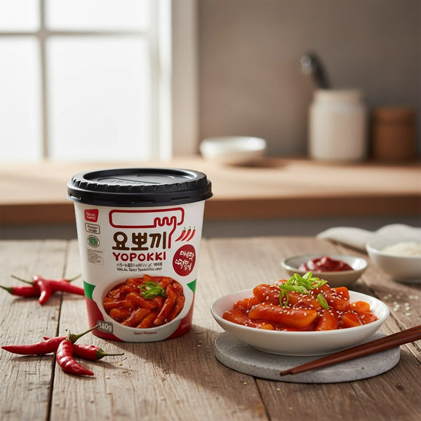 Yopokki Topokki - Rice Cake 140g Halal