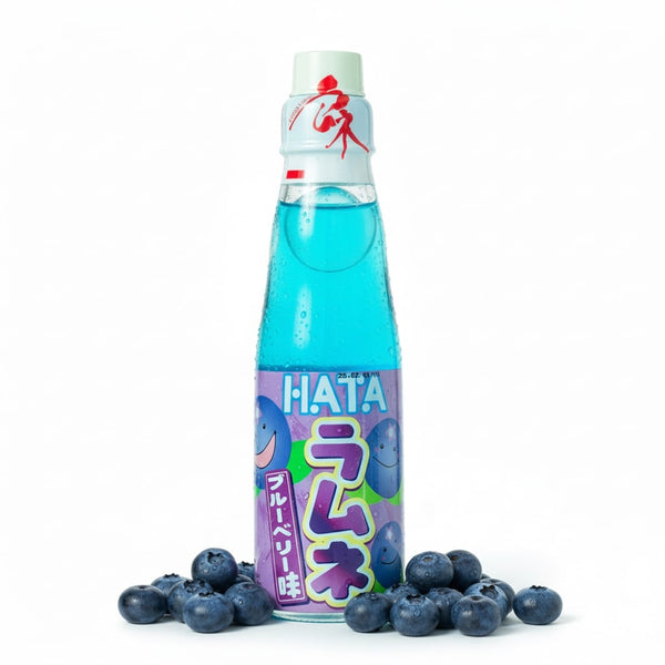 Hata Kosen Ramune  Blueberry Drink 200ml