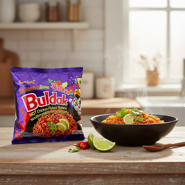 Buldak Hot Chicken Ramyun -Habanero & Lime 140g